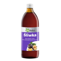 EKAMEDICA ŚLIWKA sok ze śliwki 100% 500ml