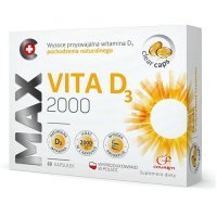 MAX VITA D3 2000 60 kapsułek