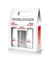 REDBLOCKER ZESTAW (Krem na dzień 50 ml, Płyn micelarny 200 ml, Krem na noc 50 ml)