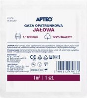 GAZA OPATRUNKOWA JAŁOWA 1 m2  APTEO CARE