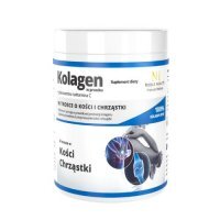 NOBLE HEALTH Kolagen w proszku + Glukozamina i Witamina C 100 g