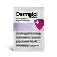 Dermatol Aflofarm Puder leczniczy, 2g