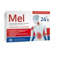 MEL 7,5 mg 20 tabletek