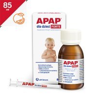 APAP dla dzieci FORTE 40mg/ml zawiesina 85 ml