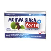 MORWA BIAŁA PLUS FORTE 60 tabletek AVET PHARMA