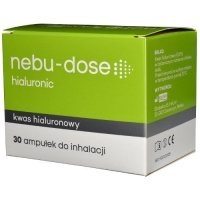 NEBU-DOSE HIALURONIC roztwór do inhalacji 30 ampułek