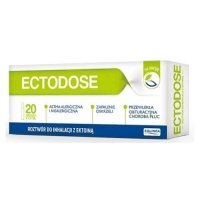 ECTODOSE roztwór do inhalacji 20 ampułek x 2,5 ml  alergia, astma