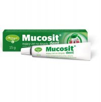 MUCOSIT DENT żel do stosowania na dziąsła 15 g