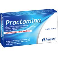 PROCTOMINA 10 czopków