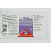 POTASU NADMANGANIAN 1 saszetka 5 g rany, dezynfekcja