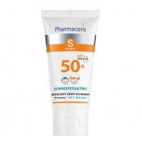 PHARMACERIS S SŁOŃCE SPF50+ DLA NIEMOWLĄT I DZIECI Bezpieczny krem ochronny do twarzy 50 ml