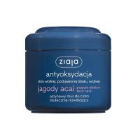 ZIAJA ANTYOKSYDACJA JAGODY ACAI satynowy mus do ciała skutecznie nawilżający 200 ml