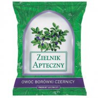 OWOC BORÓWKI CZERNICY zioła do zaparzania 50 g HERBAPOL LUBLIN