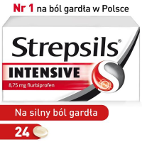 STREPSILS INTENSIVE 24 tabletki do ssania