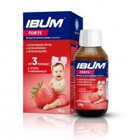 IBUM FORTE 0,2 g/5ml zawiesina truskawkowa 100 g, gorączka