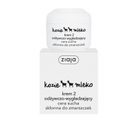 ZIAJA KOZIE MLEKO 2 Krem odżywianie i wygładzanie 50 ml