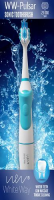 WHITE WAY WW-Pulsar soniczna szczoteczka do zębów na baterie NIEBIESKA