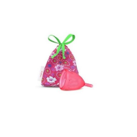 LADY CUP kubeczek menstruacyjny SWEET STRAWBERRY (słodka truskawka) ROZMIAR S
