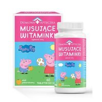DOMOWA APTECZKA Musujące Witaminki świnka peppa, 60tabl.