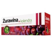 ŻURAWINA + KOLENDRA 60 tabletek