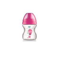 MAM LEARN TO DRINK CUP kubek treningowy 6+ miesięcy 190 ml różowy