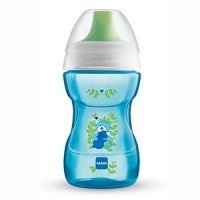 MAM FUN TO DRINK CUP kubeczek niekapek 8+ miesięcy 270 ml niebieski
