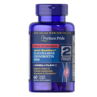 PURITAN'S PRIDE Glukozamina Chondroityna MSM 60 tabletek