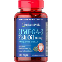 PURITAN'S PRIDE Olej Omega-3 1000 mg 100 kapsułek