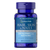 PURITAN'S PRIDE Włosy Skóra Paznokcie Formuła 30 kapsułek