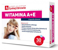 WITAMINA A + E 30 kapsułek ZYSKAJ ZDROWIE