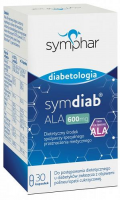 SYMDIAB ALA 600 mg 30 kapsułek