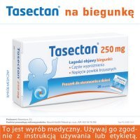 TASECTAN DLA DZIECI 250 mg, 20 saszetek