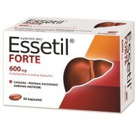ESSETIL FORTE 30 kapsułek na wątrobę