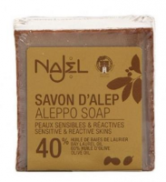 NAJEL MYDŁO SYRYJSKIE Z ALEPPO 40% oleju laurowego 185 g