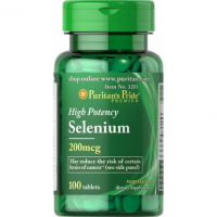 PURITAN'S PRIDE Selen 200ug 100 tabletek