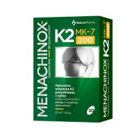 MENACHINOX WITAMINA K2 MK-7 200 mcg 30 kapsułek