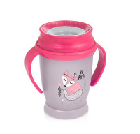 LOVI kubek 360° INDIAN SUMMER 250 ml JUNIOR różowy 1/591