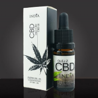 INDIA Ekstrakt z konopi siewnych CBD 5%, 10ml