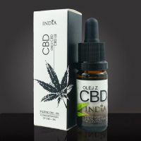 INDIA ekstrakt z konopi siewnych stężenie CBD 5% 10 ml