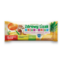 Lizak MNIAM-MNIAM Na koncentrację i odporność o smaku ananasowym 1 sztuka