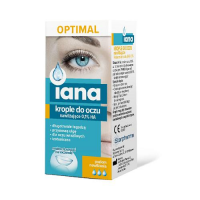 IANA OPTIMAL Krople do oczu Nawilżające 0,1% HA 10 ml