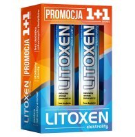 LITOXEN 20 tabletek musujących + 20 tabletek musujących