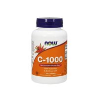NOW FOODS Witamina C-1000 z dziką różą 100 tabletek o przedłużonym uwalnianiu