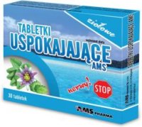 AMS PHARMA Tabletki uspokajające AMS 30 tabletek