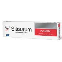 SILAURUM silikonowe plastry na blizny 5cm x 30cm  5 sztuk