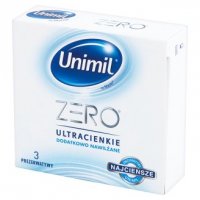 UNIMIL ZERO Prezerwatywy ultracienkie 3 sztuki