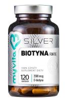 MYVITA SILVER Biotyna FORTE 120 kapsułek