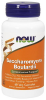 NOW FOODS SACCHAROMYCES BOULARDII 60 kapsułek