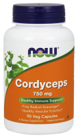 NOW FOODS CORDYCEPS 750 mg 90 kapsułek