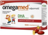 OMEGAMED ODPORNOŚĆ 5+ Syrop w kapsułkach 30 kapsułek
